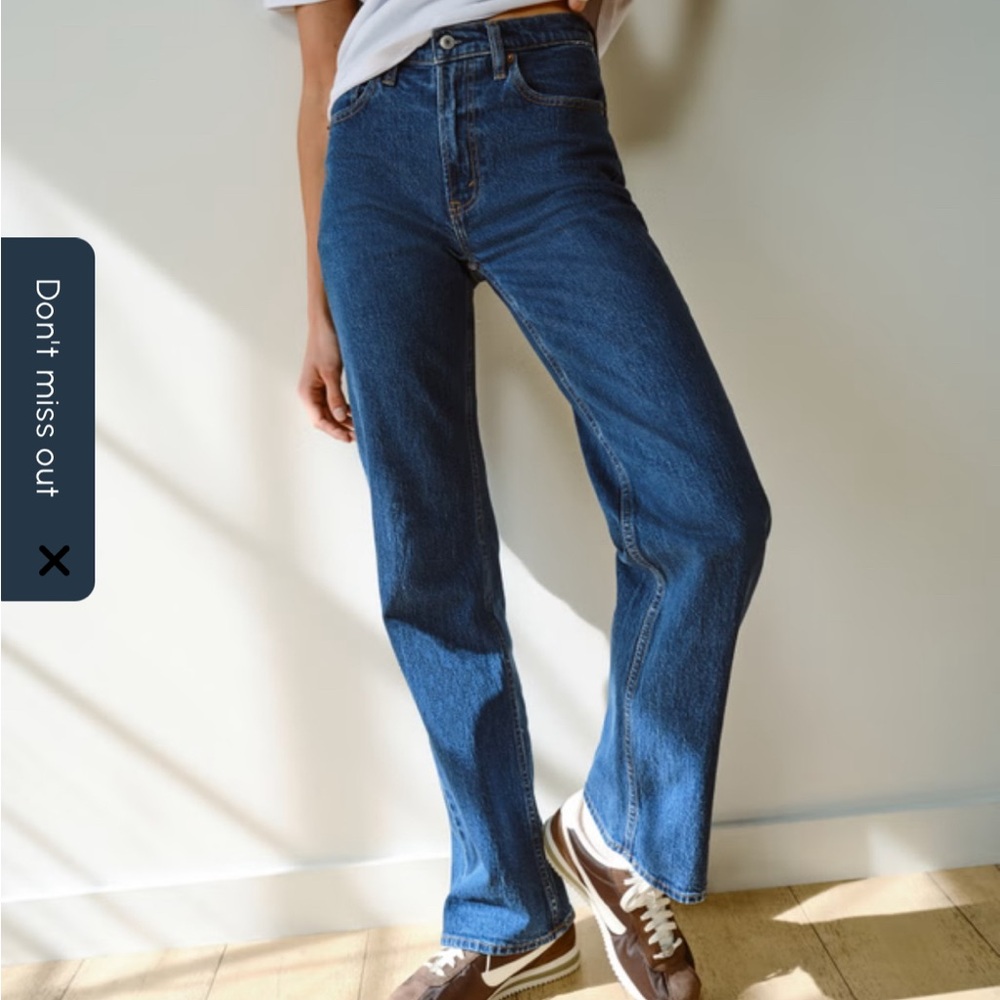 Abercrombie & Fitch The 90s Relaxed High Rise Jeans